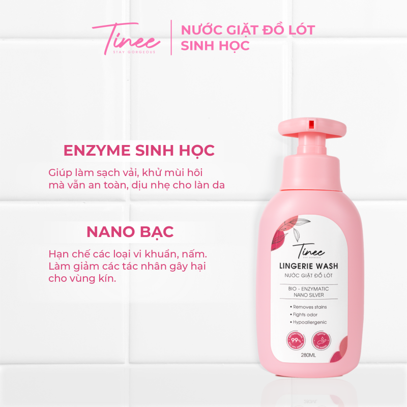Thành phần nước giặt Tinee 
