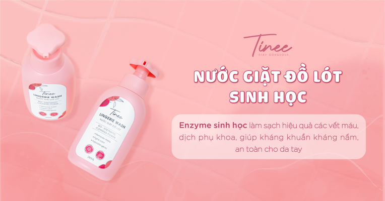 Review nước giặt đồ lót Tinee với bộ thành phần chuyên sâu dành riêng cho quần chip 1 Nước giặt đồ lót Tinee Việt Nam