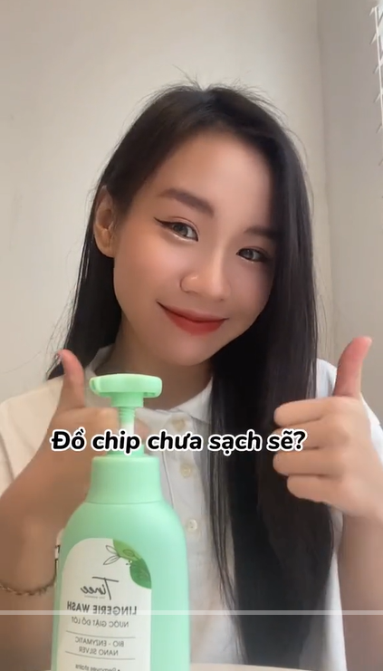 Nước giặt đồ chip Tinee - Phiên bản nâng cấp bổ sung Nano Bạc tăng khả năng diệt khuẩ