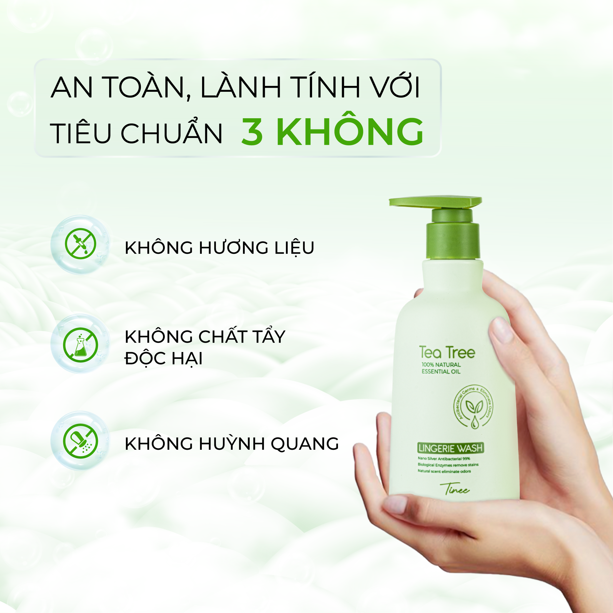 Nước giặt Tràm Trà Tinee Nước giặt Tràm Trà Tinee